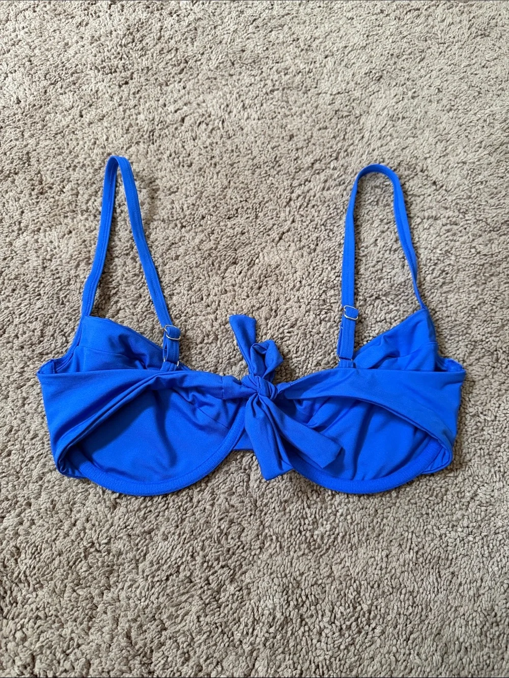 Monday Swimwear Royal Blue Underwire Bikini Top